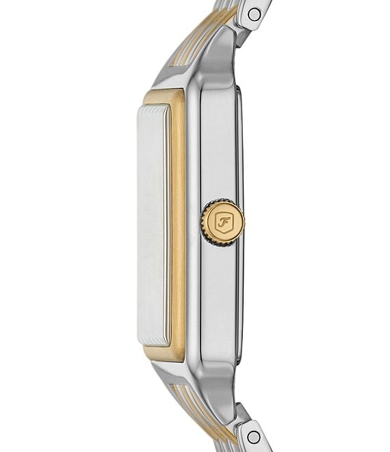 Rectangle Stainless Steel Quartz Women\'s Watch with Date Vintage Digital Watch Women - Clear Time Date Day Display  main image 2