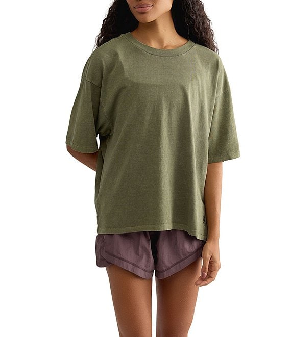 FP Movement Tackle Tee Crew Neck Short Sleeve Boxy Tee