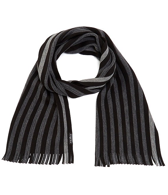 Bold Pattern Scarf Black/Grey Bold Pattern Scarf Black/Grey