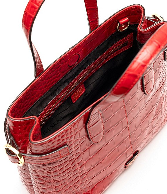 FRANCES VALENTINE Amalie Crocodile Leather Tote Bag | Dillard's