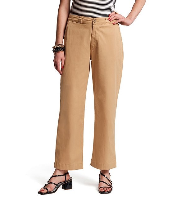 FRANCES VALENTINE Coleman Denim Relaxed Cuffed Pants