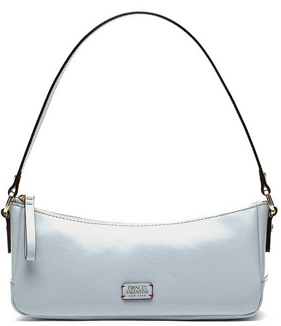 FRANCES VALENTINE Mia Leather East-West Shoulder Bag