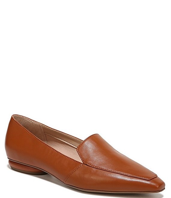Color:Cognac - Image 1 - Balica Leather Loafers