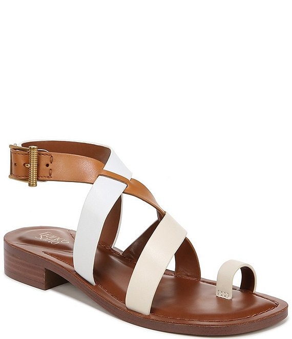 Amazon.com | Franco Sarto Womens Gem Slide Sandal Light Brown 5 M | Shoes