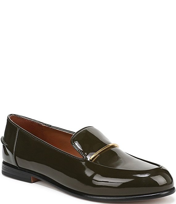 Franco Sarto Mirabelle Patent Bar Hardware Loafers | Dillard display picture 2