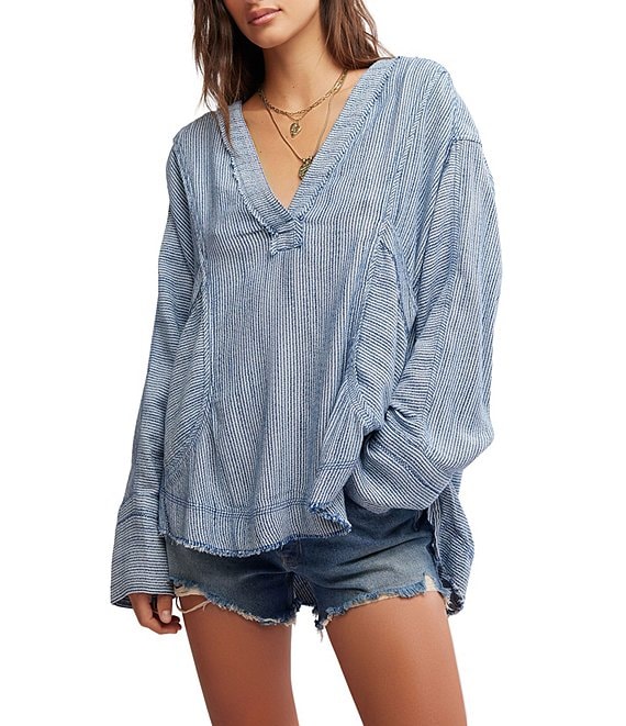 By The Shore Shirt | Indigo Stripe By The Shore Shirt | Indigo Stripe