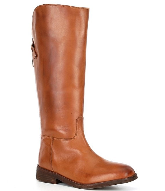 Free People Everly Leather Equestrian Tall Boots | Dillard's