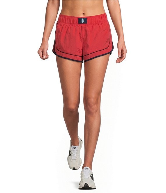 Free People FP Movement Varsity Blues Shorts