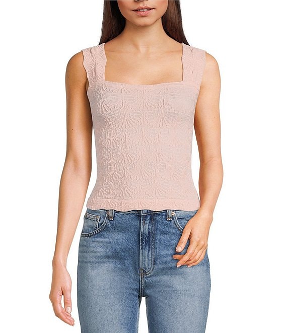 Free People Love Letter Cropped Cami Tank Top - Women's Tank