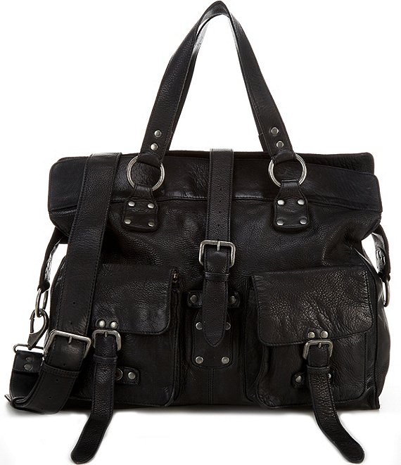 Free People Minas Leather Shoulder Bag | Dillard's