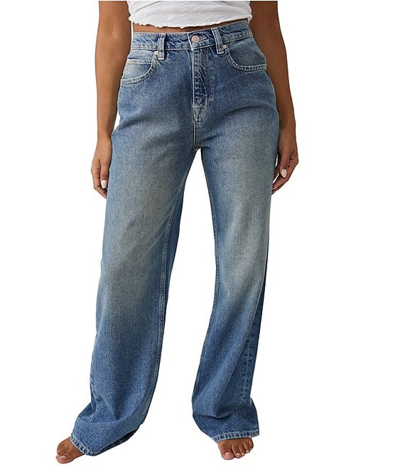 High Rise Baggy Jeans
