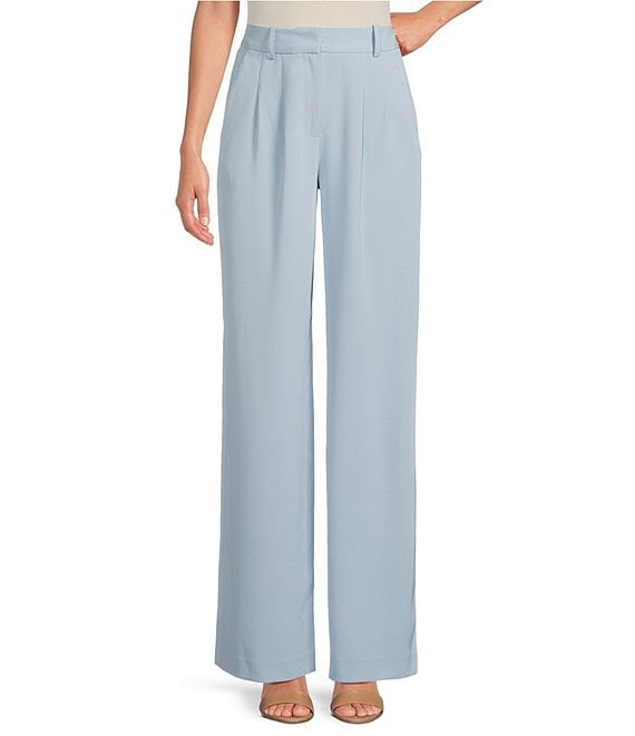 French Connection Harry High Rise Straight Leg Trouser | Dillard's