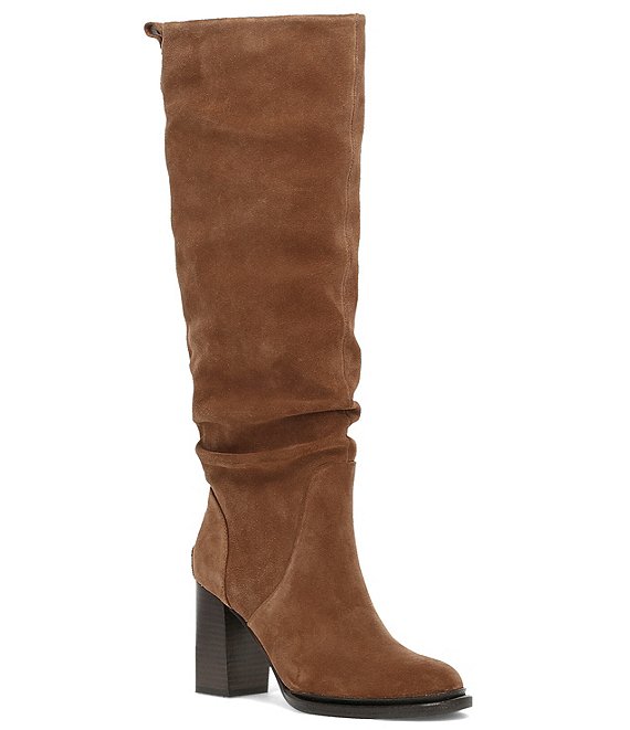 Frye suede high shaft boots on sale