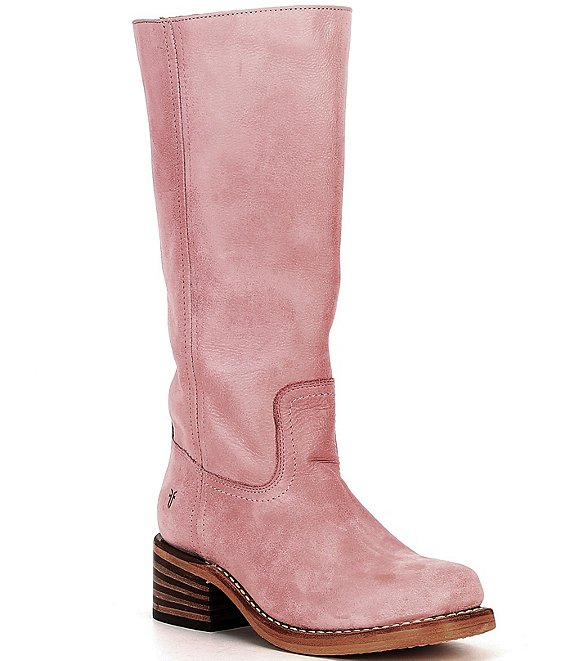 Frye Campus 14L Tall Boots in Pink Size 11