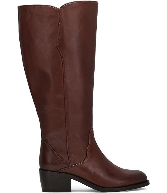 Frye Carson 2 Piping Leather Tall Boots | Dillard's