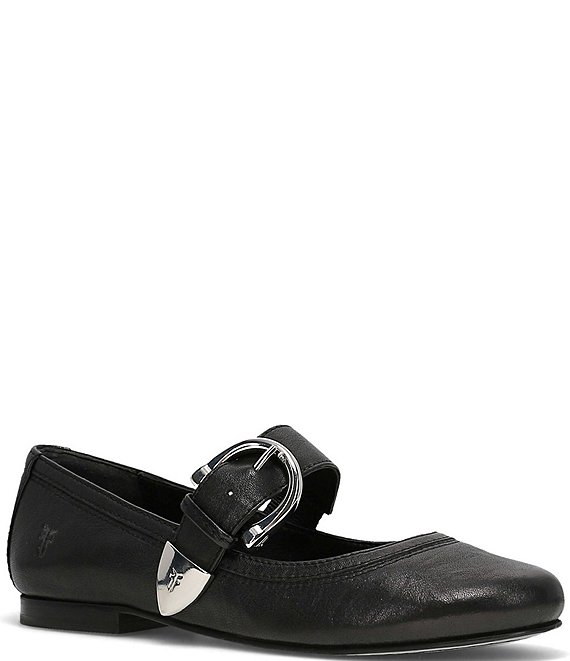 Frye Carson Mary Jane Flats