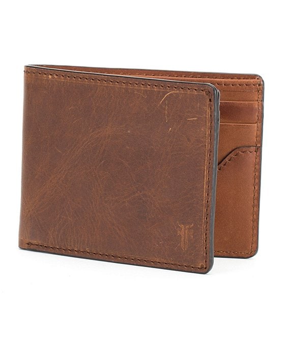Frye Logan Slim ID Leather Billfold Wallet | Dillard's
