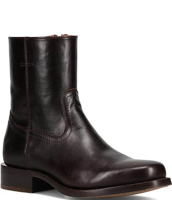 Frye Men's Campus Leather Inside Zip Boots Dillard's