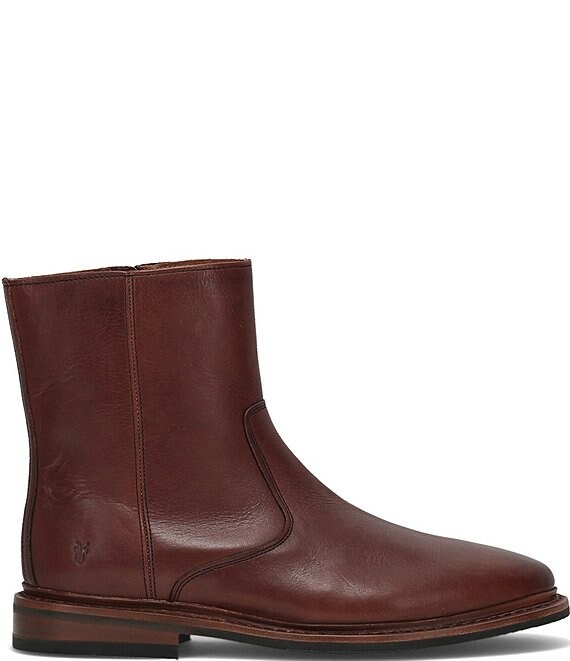 Frye Men's Paul Leather Zip Boots | Dillard's