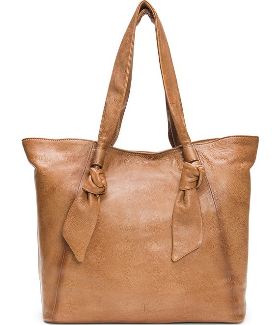 Color:Beige - Image 1 - Nora Knotted Tote Bag