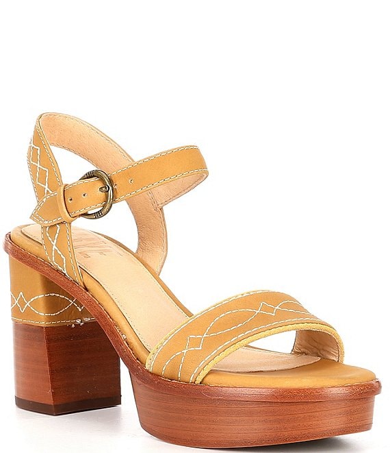 Frye platform sales sandals