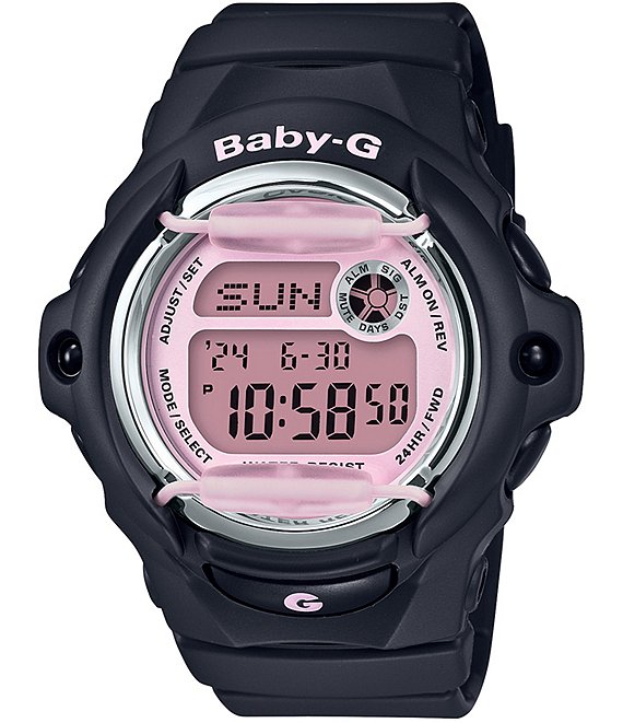 Color:Black - Image 1 - Digital Shock Resistant Watch