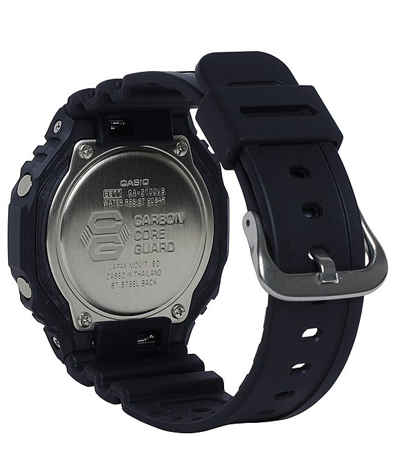 G-Shock GA2100-1A1 Ana Digi Black Shock Resistant Watch | Dillard's