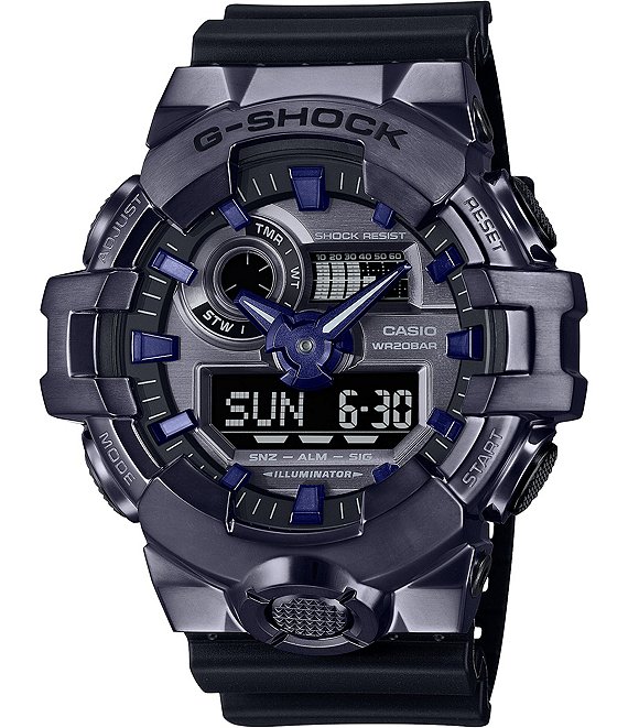 G Shock Men s Ana Digi Black Resin Strap Watch