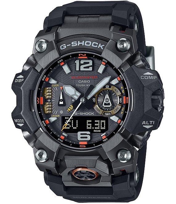 G Shock Men s Ana Digi Black Resin Thick Strap Watch Dillard s