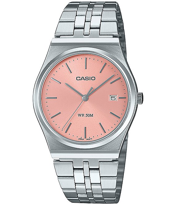 G-Shock Unisex Casio Analog Stainless Steel Bracelet Watch | Dillard's