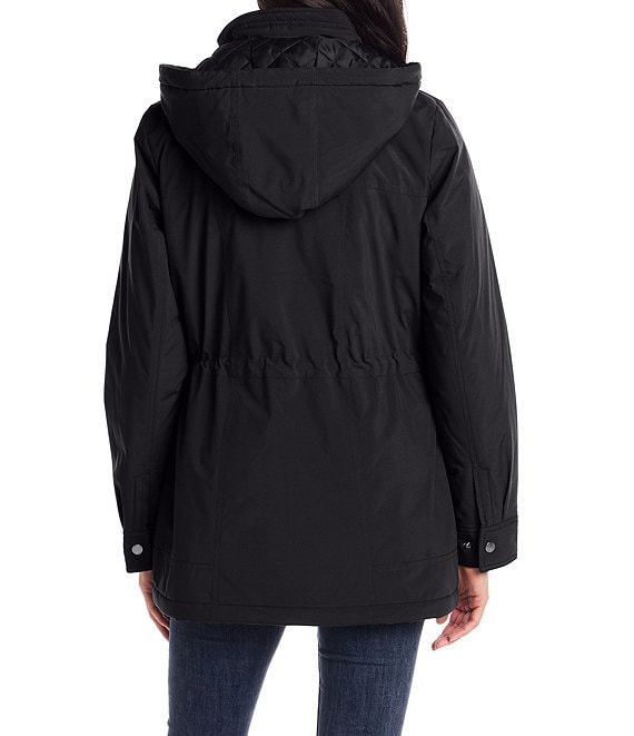 Gallery Removable Hood Stand Collar Scarf Polyfill Snap Front