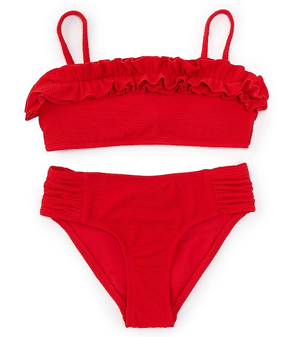 GB Big Girls 7-16 Bandeau Bralette Two-Piece Swimsuit | Dillard's