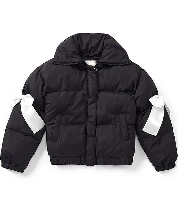 GB Big Girls Bow Detail Puffer Jacket