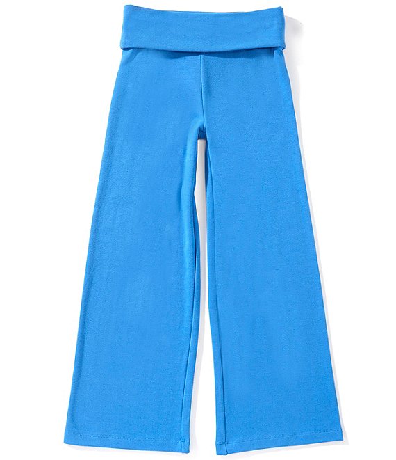 GB Big Girls Foldover Wide Leg Knit Pants