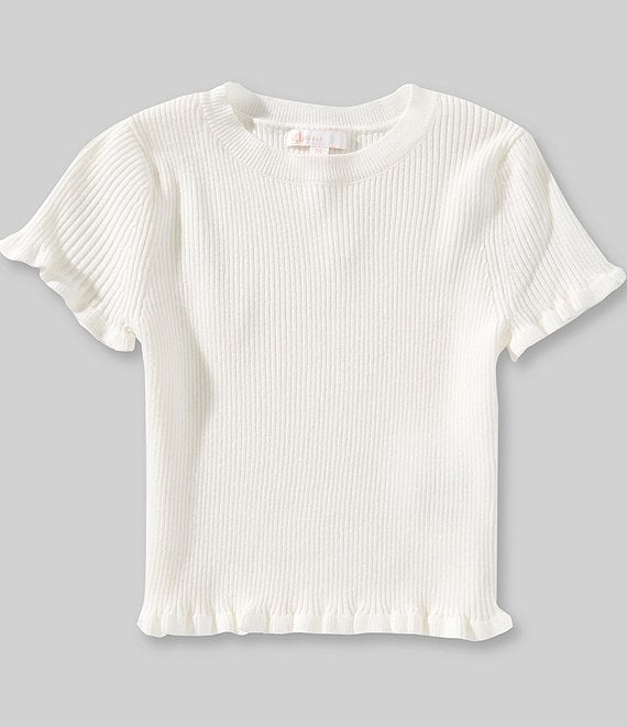 GB Big Girls Knit Short Sleeve Sweater