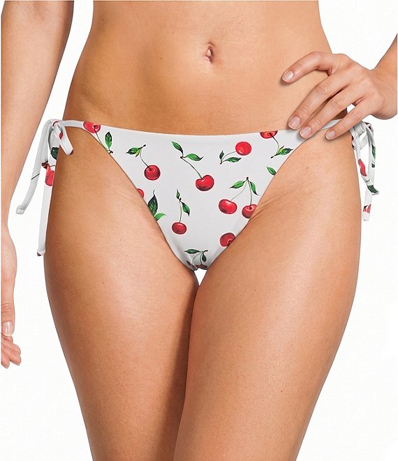 GB Cherry Glaze Tie Side Swim Bottom