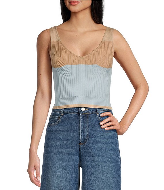 GB Coordinating Knit Sweater Tank Top