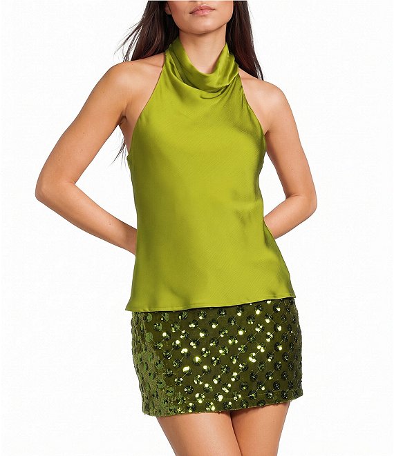 GB Cowl Neck Sleeveless Top