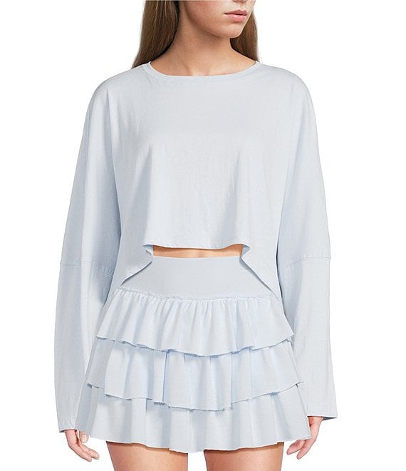 GB Cropped Coordinating Batwing T-Shirt