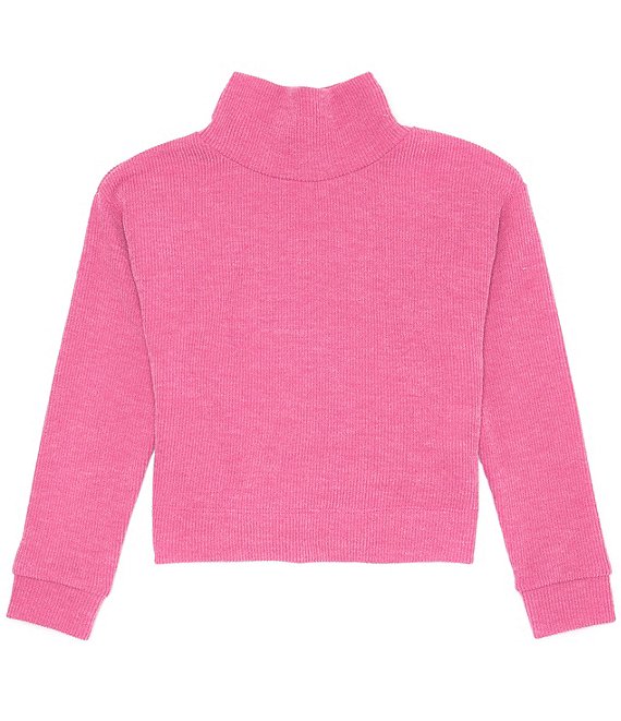 Ribbed Sweater - Light pink - Ladies