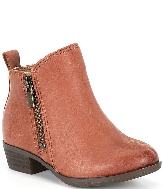 lucky brand toffee booties