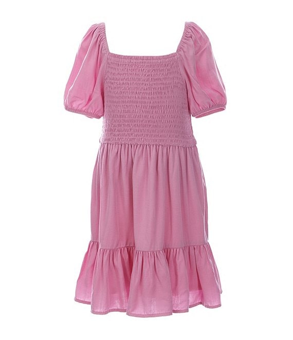 GB Little Girls 2T-6X Smocked Tiered Dress | Dillard's