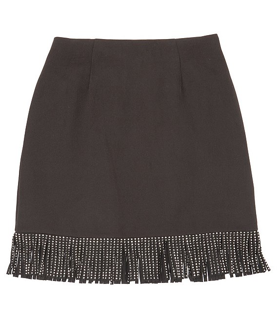 GB Little Girls 2T-6X Sequin Fringe Skirt | Dillard's