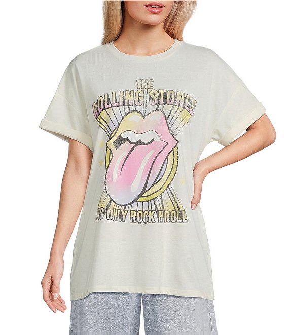 GB Rainbow Rolling Stones Graphic T-Shirt