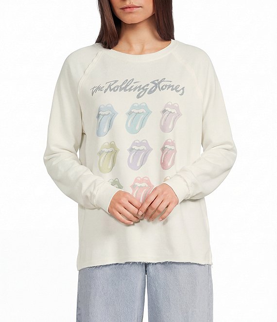 GB Rolling Stones Crew Neck Sweatshirt, Pristine - Image 1