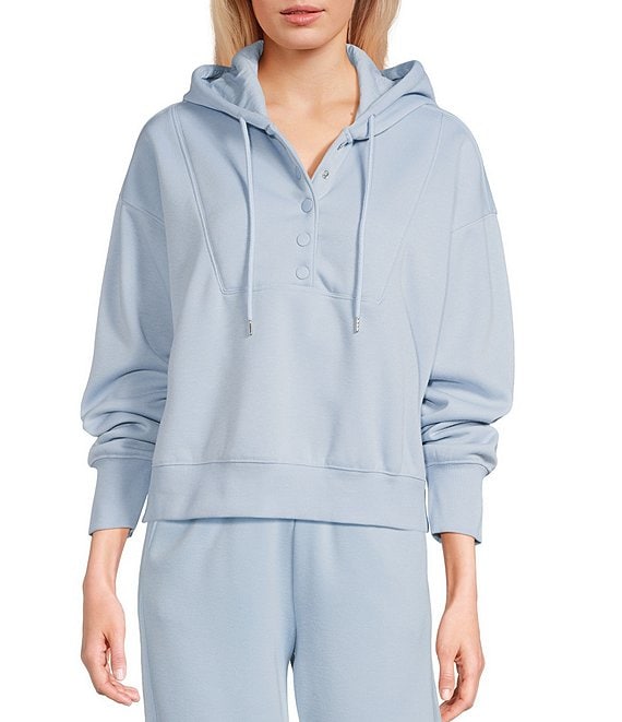 GB Snap Front Coordinating Pullover Hoodie | Dillard's