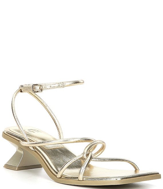 Dillards discount gold sandals