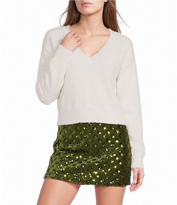 GB Spencer V-Neck Long Sleeve Sweater