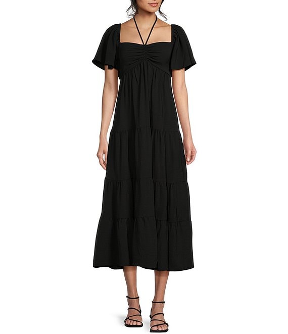 Dillards black maxi dress hotsell