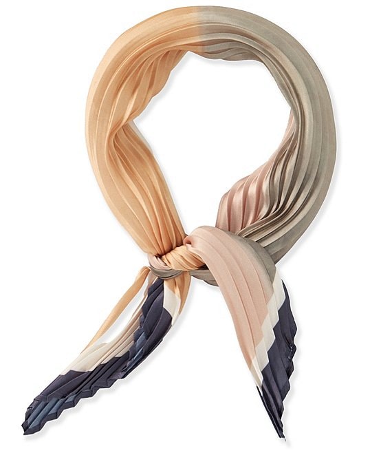 Gemma Layne Colorblock Print Square Scarf